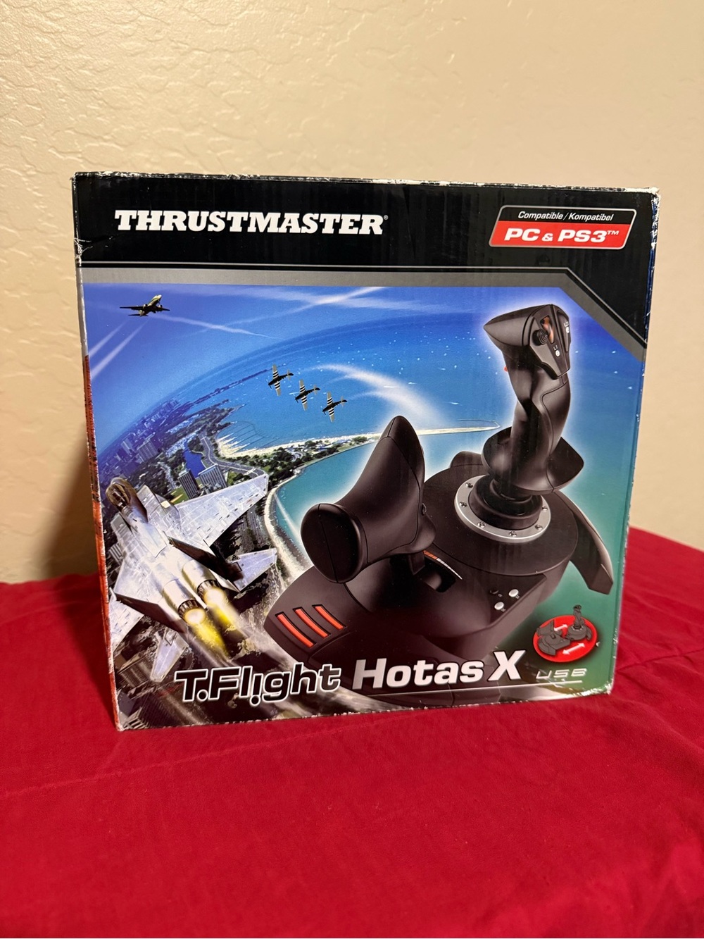T.Flight Hotas X Flight Stick Controller - Black